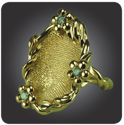 Imprint On My Heart Custom Fingerprint Jewelry