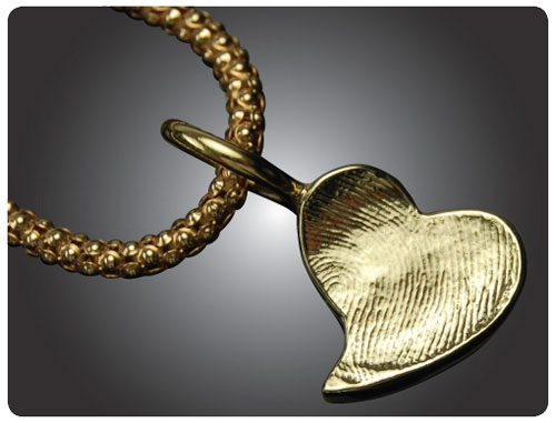 Imprint On My  Heart Custom  Fingerprint Keepsakes