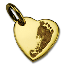 Medium Heart with Hand or Foot